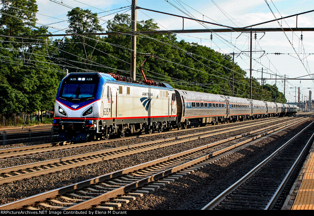 Amtrak 635 on Train #168